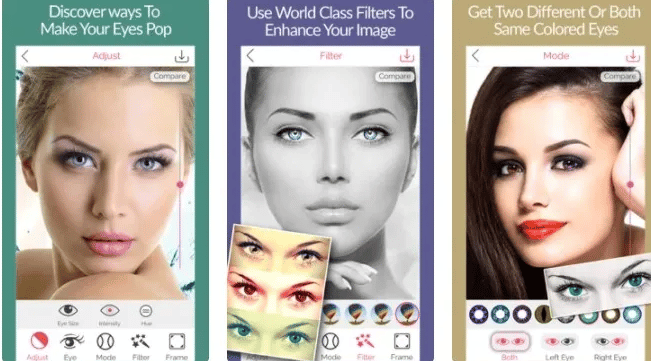 App zum Ändern der Augenfarbe - Erfahren Sie, wie Sie die App herunterladen