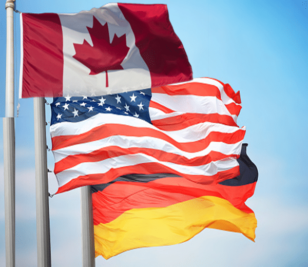 Finden Sie heraus, wie Sie in Kanada, den Vereinigten Staaten und Deutschland arbeiten können